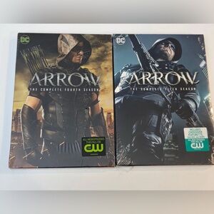 Arrow: The Complete Fourth Season And Fifth Season Dvd New